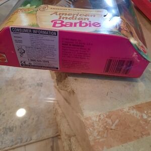 Barbie American Indian Doll - Vibrant Pink Box